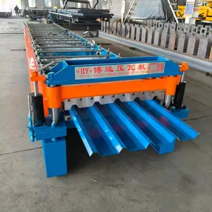 Zimbabwe Metal Tile Roof Panel Forming Machine, Roofing Roll Forming Machine thumbnail-1