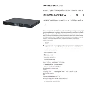 Dahua Dh-s5500-24gf4xf-a Layer 3 Managed Full Gigabit Ethernet Switch thumbnail-4