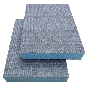 Blue XPS Foam Core Tile Backer Board Cement Surface Waterproof Panel for Bathroom Shower Wall Remodeling Construction thumbnail-3