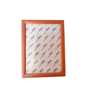 A4 (29.7*21cm) Xuan Paper Hard Paper Protection Artwork Business Certificate Wood Frame thumbnail-2