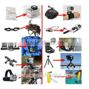 PK42 40-in-1 GoPros Accessory Kit for Gopros Hero2/3/3+/4/4 Session With L Size Carring Case (33.5*22.6*6.0cm) thumbnail-5