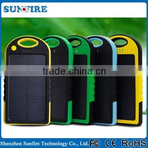 5000mah Solar Power Bank, Solar Panel Power Bank 5000mah thumbnail-1