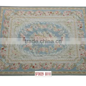 Oriental Turkish Double Knots Hand Made Moquette Carpet thumbnail-1