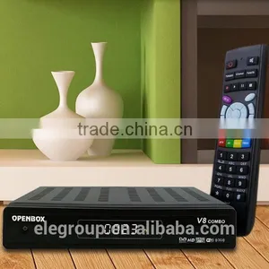 2015 Hot Selling Openbox V8 DVB-S2 + DVB-T2 Twin Tuner HD Satellite Receiver Supported 3G,GPRS,LAN,USB WiFi Iptv Openbox V8 thumbnail-1