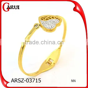 Wholesale Bangles High Quality Gold Color Luxury Bracelet for Women thumbnail-1
