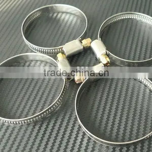 3 INNCH STAINLESS ZINC COATED TURBO INTAKE INTERCOOLER SILICONE Germany Type CLAMPS thumbnail-1