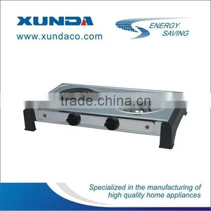 2 Burner Electric Travel Cooking Hot Plate thumbnail-1
