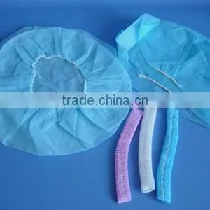 Disposable SBPP Round Cap With Elastic 18'' 21'' 24'' Round Cap thumbnail-1