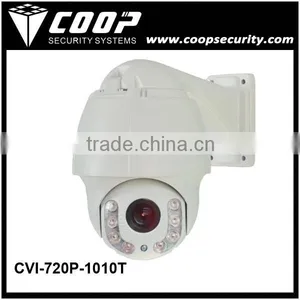 Outdoor 4.5 Inch 50 Meters Coaxial Transmission High Speed Dome HD-CVI PTZ Camera 10X Zoom 1.0MP PTZ HDCVI Camera thumbnail-1