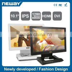 10.1" Multi-function LCD Touch Raspberry pi Monitor With 5-wires Resistive Touch thumbnail-1