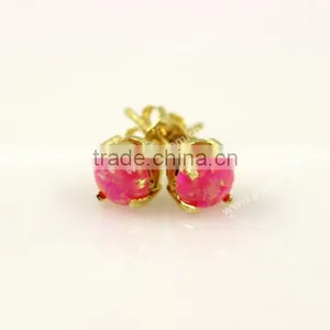 Good Price Opal Necklace 925 Sterling Silver Opal Earring Lovely and Charm thumbnail-3