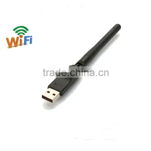 Mini Wifi USB Adapter Ralink RT5370 150mbps 2db for Satellite Receiver thumbnail-2