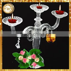 Durable Hot-sale Crystal k9 Candle Holder thumbnail-1