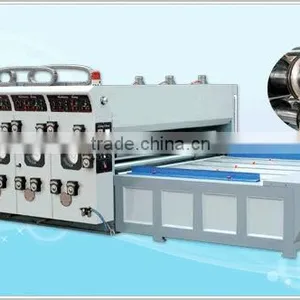 Two Color Printing Rotary Die-cutting Machine for Cartons thumbnail-1