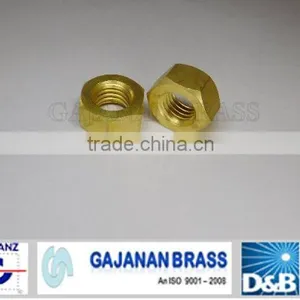 Brass M10 Nut thumbnail-1