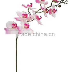35.5" Artificial Orchid, Artificial Phalaenopsis, Silk Phalaenopsis, Artificial Potted Orchids thumbnail-1