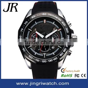 Top 10 Fashion Men Japan Movt Quartz Watch Stainless Steel Bezel Watch 10atm Silicone Strap Minimalist Watch thumbnail-1