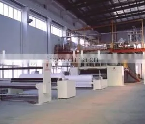 Non Woven Fabric Making Machine/PP Non Woven Fabric Production Line /automatic Nonwoven Polyester Wadding Fabric Making Machines thumbnail-1
