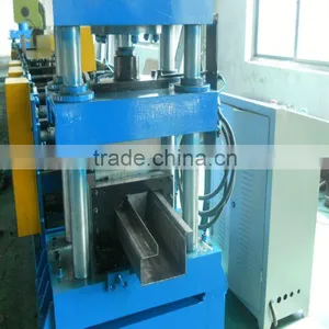 Metal Steel Door Frame Roll Forming Machine Steel Making Galvanized Aluminum Frame Making Machine thumbnail-1