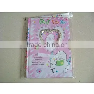 Lock Diary/secret Diary/girl Diary Metallic Binder Diary thumbnail-1