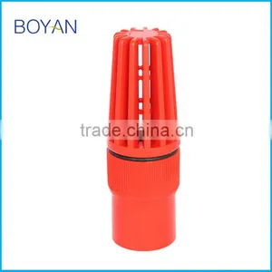 China Wholesale BOYAN TaiZhou HuangYan Low Price PVC Red Plastic Foot Valve thumbnail-1