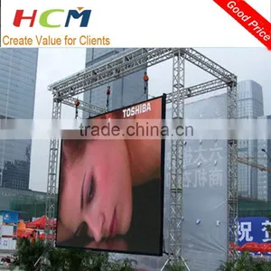 High Quality Aluminum Cabinet Outdoor Led Display Smd Full Color P6mm Led Video Screen Rental Wall Price on Sale thumbnail-3