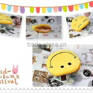 Hot Sell Emoji Coin Purse Plush Wallets Small Bag thumbnail-6