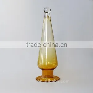 Amber Solid Color Candy Buffet Clear Christmas Glass Storage Jar thumbnail-1