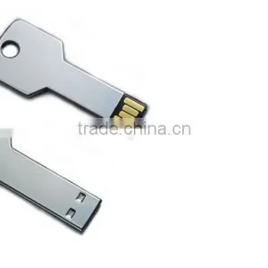 2016 Fashion New 32GB Key Chain 2.0 USB Flash Drive 64B 8GB WaterprGB 16GB Pen Drive 4Goof Metal Key Model USB Memory Stick thumbnail-3
