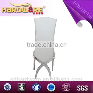 Modern Furniture Malaysia Stainless Steel Pipe Dining Chair thumbnail-3