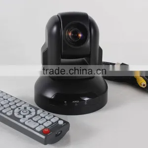 650TVL SD 10X Optical Zoom Auto Tracking Video Conference Camera USB PTZ thumbnail-1