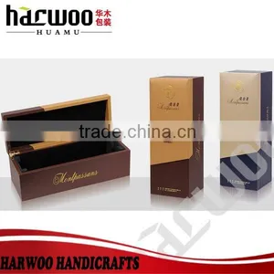 Hinged Paper Wine Gift Box for Sale thumbnail-1