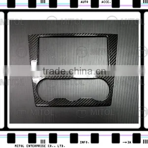 For Subaru WRX 2014- Carbon Fiber Car Center Console Car Dashboard Cover thumbnail-1