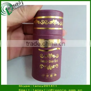 Golden Hot Stamping Recycled Small Paper Tubes, Round Cosmetic Paper Core Tube, Paper Cardboard Tubes thumbnail-1