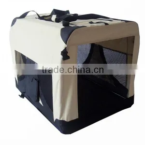 Folding Fabric Designer Dog Kennel thumbnail-1