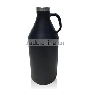 Everich 0.9 Litre 18/8 Stainless Steel Double Wall Insulation Beer Growler thumbnail-6