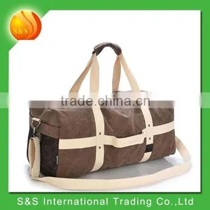 2015 Hot Selling Leisure Canvas Foldable Travelling Luggage Bag thumbnail-3