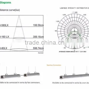 2016 New Design 30W 600mm 2ft Tube8 LED Tri-proof Light thumbnail-5