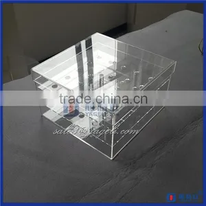Morden Clear Luxury Acrylic Flowers Box Packaging Box For 25pcs Roses With Custom Logo Quality Choice thumbnail-1