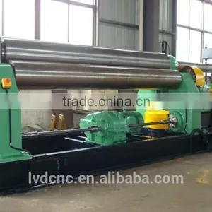 W11S-20/2500mm 3 Rollers Plate Bending Machine Steel Plate Rolling Machine thumbnail-4