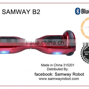 2016 Samway Robot Smart Electric Self Balance Mini Two Wheel Smart Balance Electric Scooter Hoverboard thumbnail-4