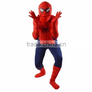 2016 Adult Kids Halloween Outfits Children Unisex Cosplay Costume For Hallowen Party Spiderman Costume thumbnail-3