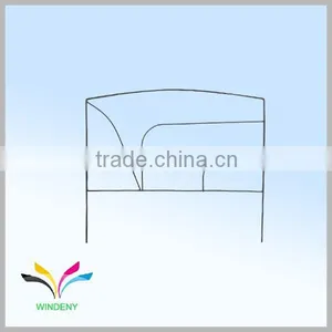 Garden Decoration Modern Sturdy Cheap Portable Welded Garden Metal Fence thumbnail-5