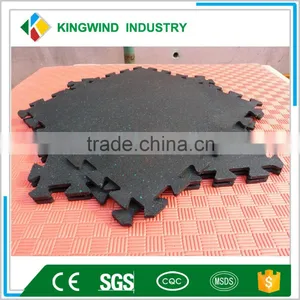 Indoor Gym Center Rubber Floor Tiles thumbnail-5