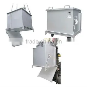 Forklift Bottom Open Skip Waste Bin thumbnail-3