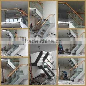 Interior Iron Straight Stairs --YUDI thumbnail-5