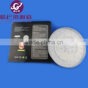 7 Color Changing RGB LED Shower Head 9 LED Shower Temperature Sensor Controlled ABS Chroming No Need Power Shower Faucets thumbnail-4