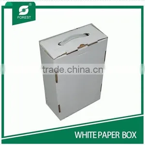 2015 WHITE CARDBOARD CORRUGATED CARTON BOX EP3221003263 thumbnail-5
