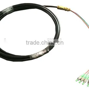 4 Core Outdoor Fiber Optic FC ST LC ST Waterproof Patch Cord thumbnail-3