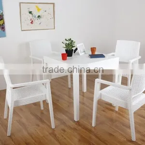 Plastic Dining Table Chairs 1723 bc thumbnail-1